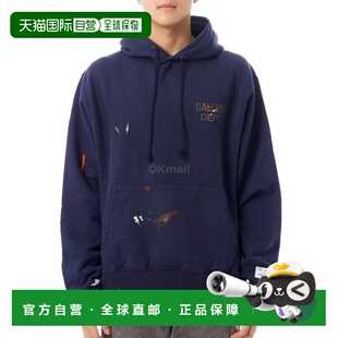 韩国直邮Gallery Dept. GPH-50044 复古海军蓝 连帽/拉链卫衣