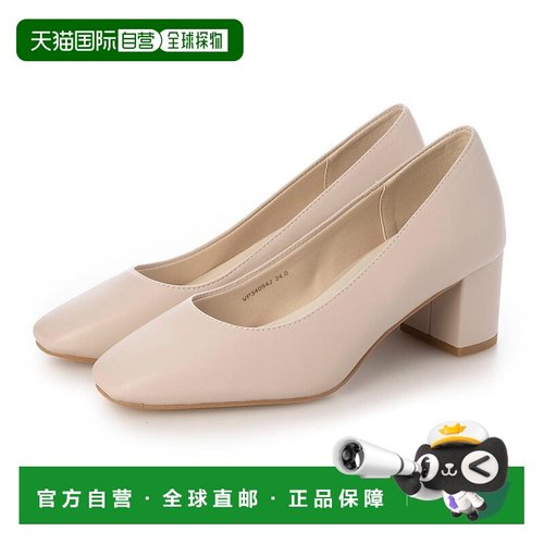 日本直邮RANDA 可持续晴雨兼用软方头浅口鞋 RA041BW015956 浅口