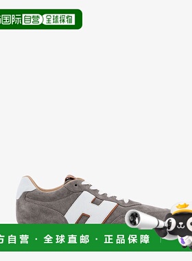 1h可退 香港直邮Hogan 男士 系带运动鞋 HXM6010EH41T38 grey灰色