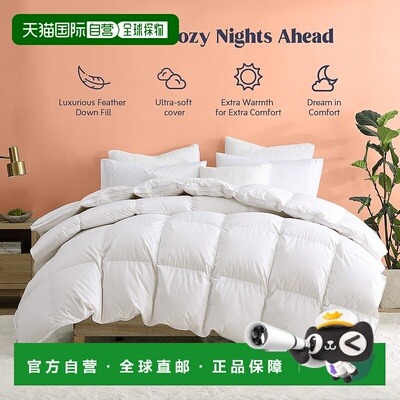 自营 puredownPURE DOWN Peace Nest 重磅白鹅纤维冬被， 棉壳 -