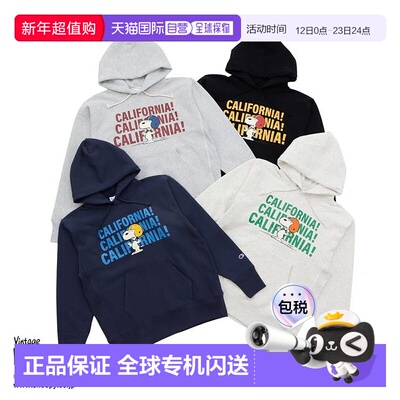 日本直邮Champion Reverse Weave® 连帽卫衣2025秋冬款Reverse We