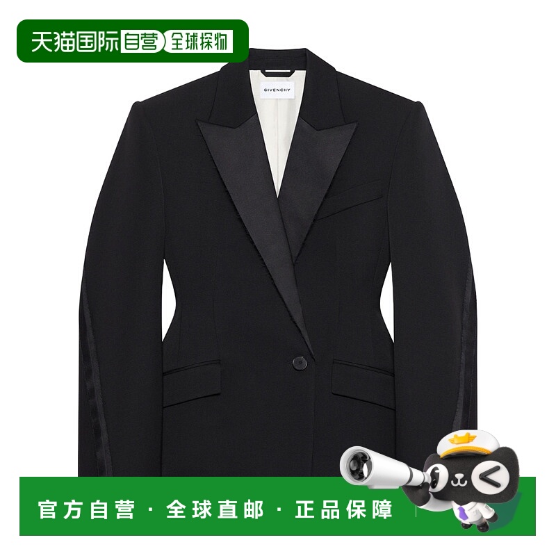 1h可退 香港直邮GIVENCHY 女士西服 BW30LB15CT001 SS2025 黑色