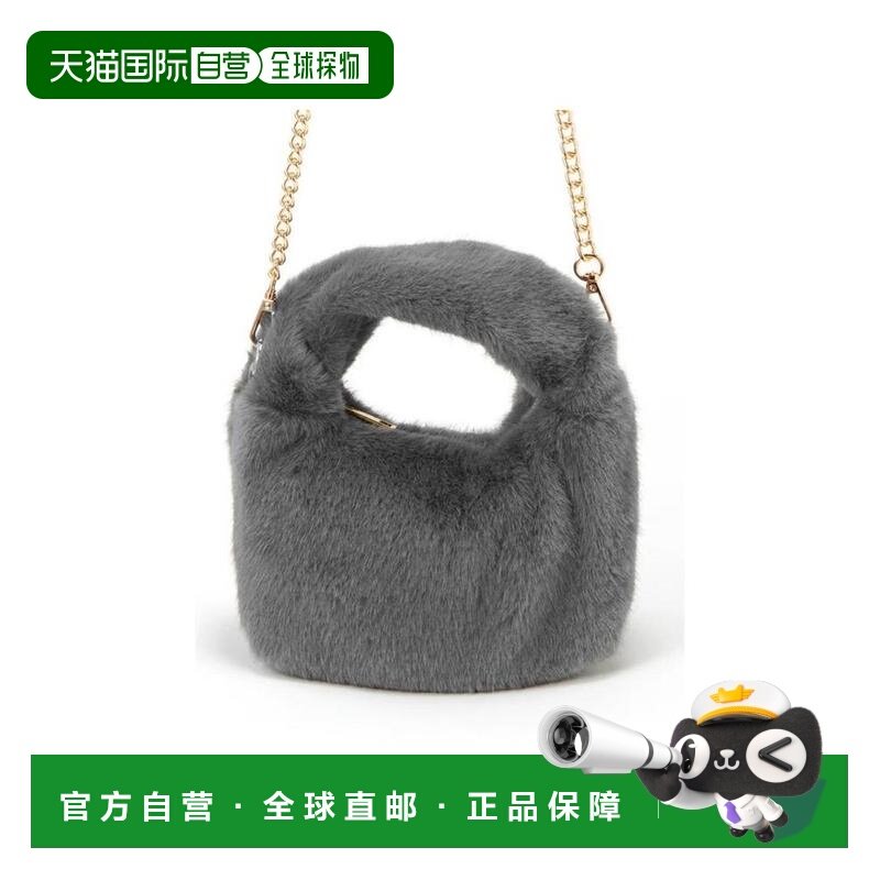 日本直邮日潮 GRL手提斜挎链条单肩毛绒包tr902,箱包皮具/热销女包/男包,通用款女包,淘宝优惠券,粉丝福利购,淘宝优惠卷