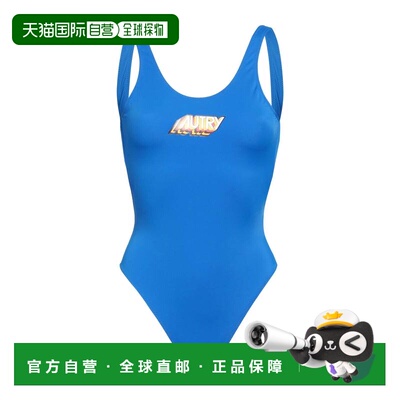 1h可退 香港直邮AUTRY 女士 One-piece 泳衣 blue蓝色 舒适时尚
