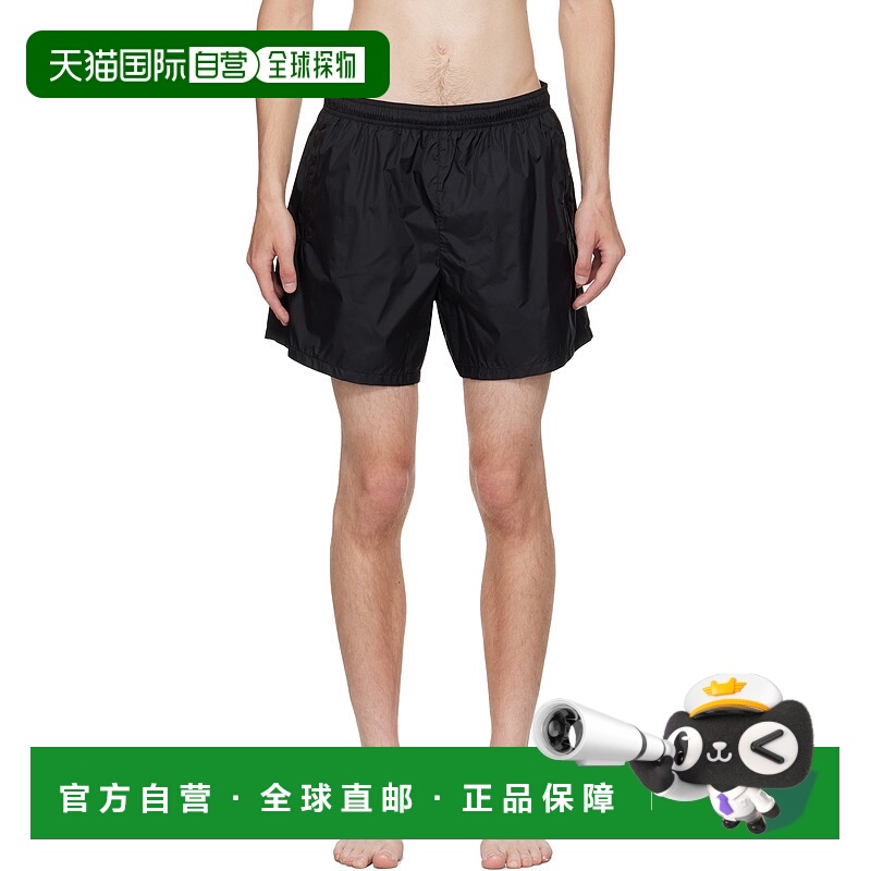 香港直邮潮奢 Our Legacy 男士 黑色 Drape Tech 泳裤 M2214DTB