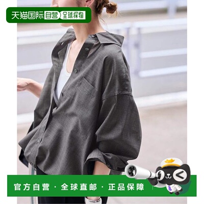 1h可退 日本直邮FRAMeWORK 透视抽绳常规衬衫