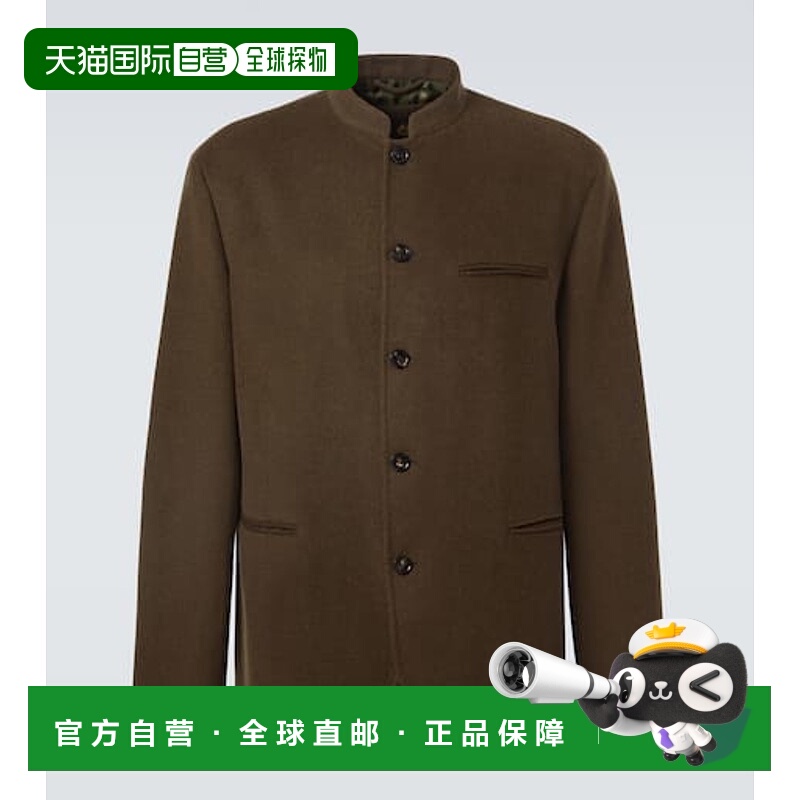 香港直邮Loro Piana 诺悠翩雅 男士 Cash Wish 单排扣羊毛夹克