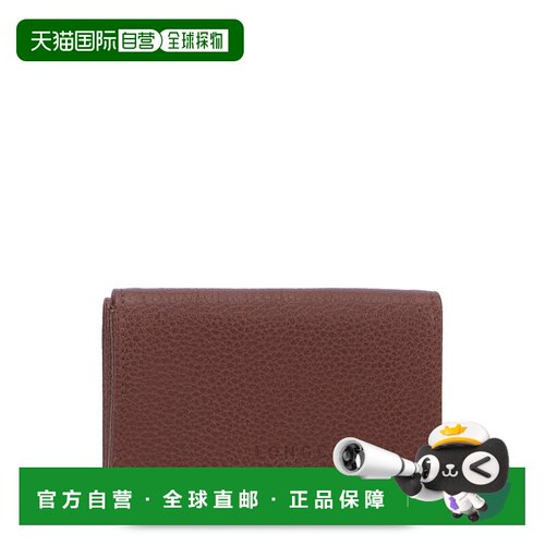 香港直邮LONGCHAMP 女士钱包 30058021M02 AW2026 棕色 Leather w