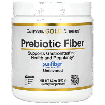 香港直发iHerb california gold nutrition含益生元纤维180克