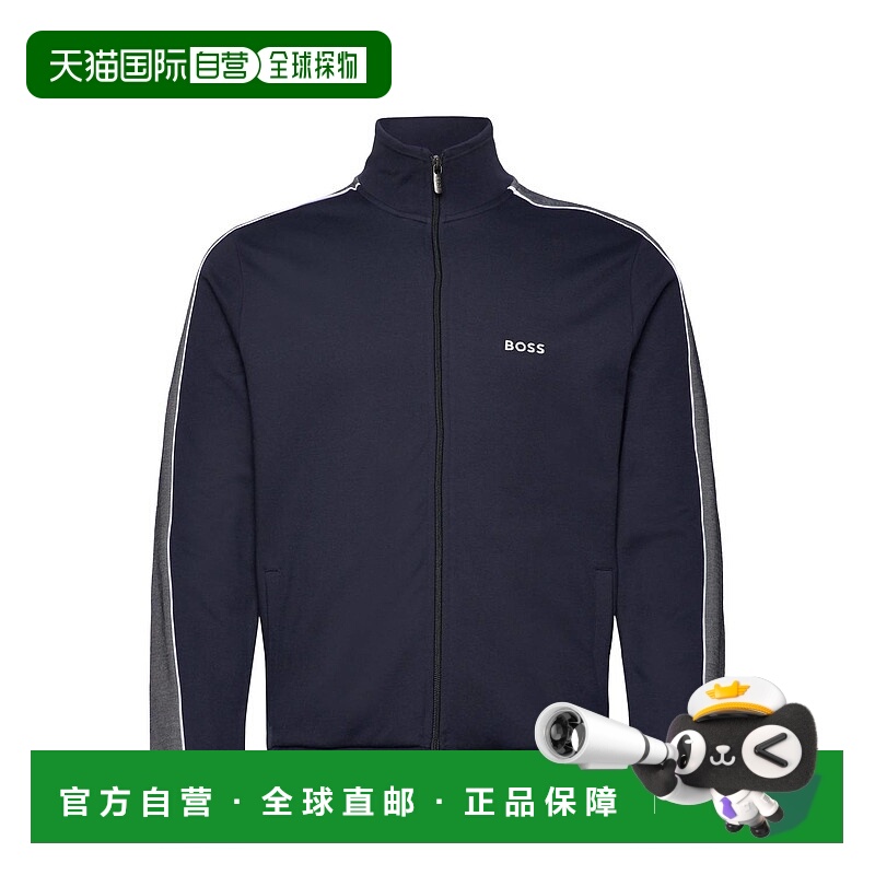 自营 hugo boss男士深蓝色运动夹克 - 深蓝色 美国奥莱直发