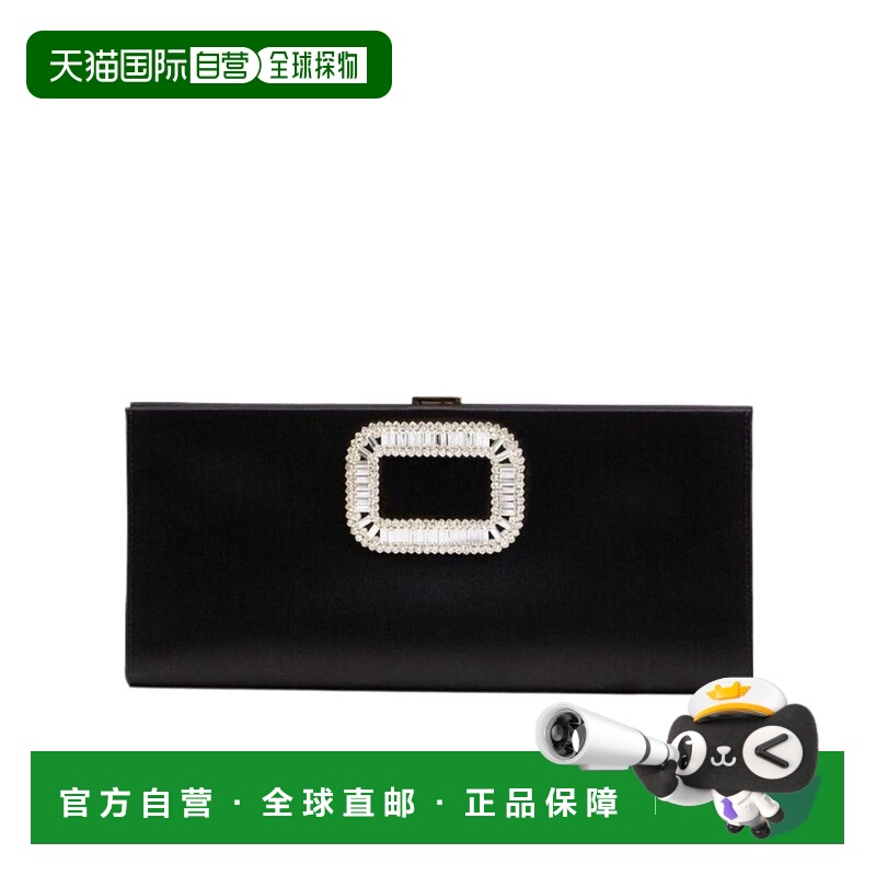 香港直邮Roger Vivier Pilgrim丝缎手拿包 RBWABDD0220RS0