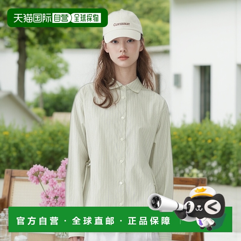 韩国直邮COVERNAT WOMAN 女士女衬衫CO2501SH71LN WOMEN OVERSIZED