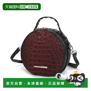自营 mia k collectionYnnari Women Crossbody Croc-Embossed Ro