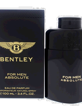美国直邮Bentley宾利黑色尊爵男士香水EDP东方木香浓郁留香1正品