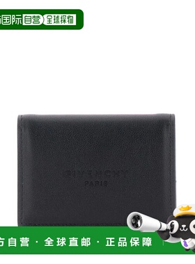 香港直邮GIVENCHY 男士钱包 BK60G1K21L001 SS2026 黑色 CARD HOL