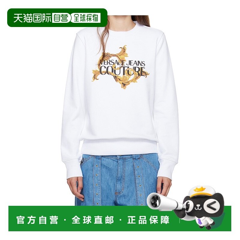 香港直邮VERSACE JEANS 女士针织毛衣 79HAIE06CF00EG03 AW2025