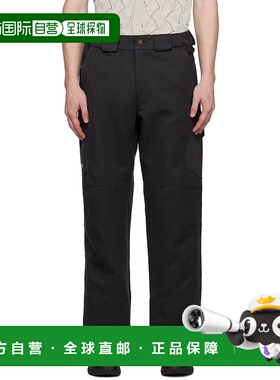 1h可退 香港直邮潮奢 Robyn Lynch 男士 灰色工装裤 AW23RLTRS04