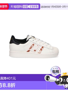 1h可退 香港直邮adidas 阿迪达斯 女士 白色运动鞋 JQ6473OWHITEO