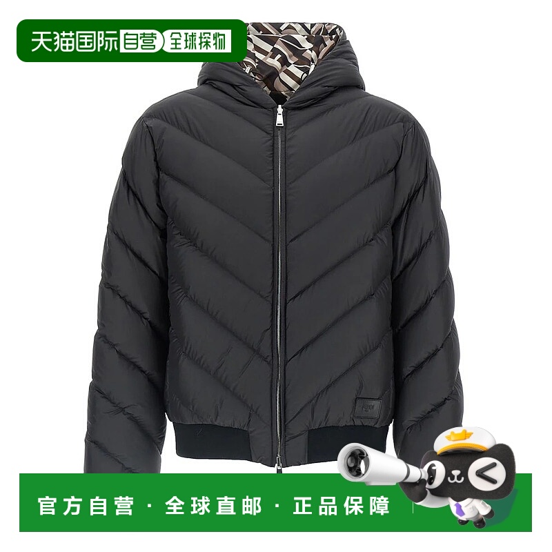 1h可退 香港直邮FENDI 男士夹克 FAA969AVIFF0GME AW2025 黑色 Re