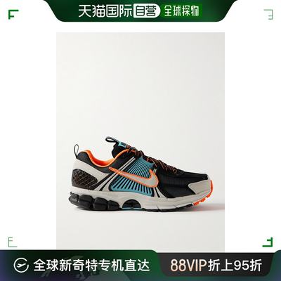 香港直邮潮奢 Nike 耐克 男士 Zoom Vomero 5 皮质橡胶边网纱绒面