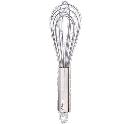 自营 Cuisipro 10 英寸硅胶蛋打蛋器，磨砂 - 银色 美国奥莱直发