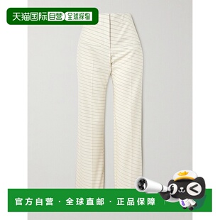 1h可退 香港直邮J.W. Anderson 女士 直筒喇叭休闲裤 TR0332PG147