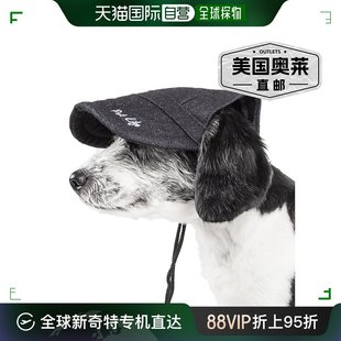 紫外线防护可调节时尚 Tivating Cap Pet 狗帽 Life 牛仔黑