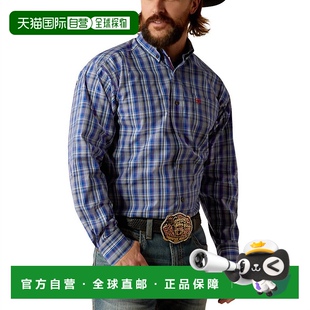 Rocco Series 长袖 衬衫 美国 自营 皇家蓝 ariatPro