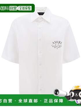 香港直邮Amiri 翻领短袖衬衫 AI PS24MSS021
