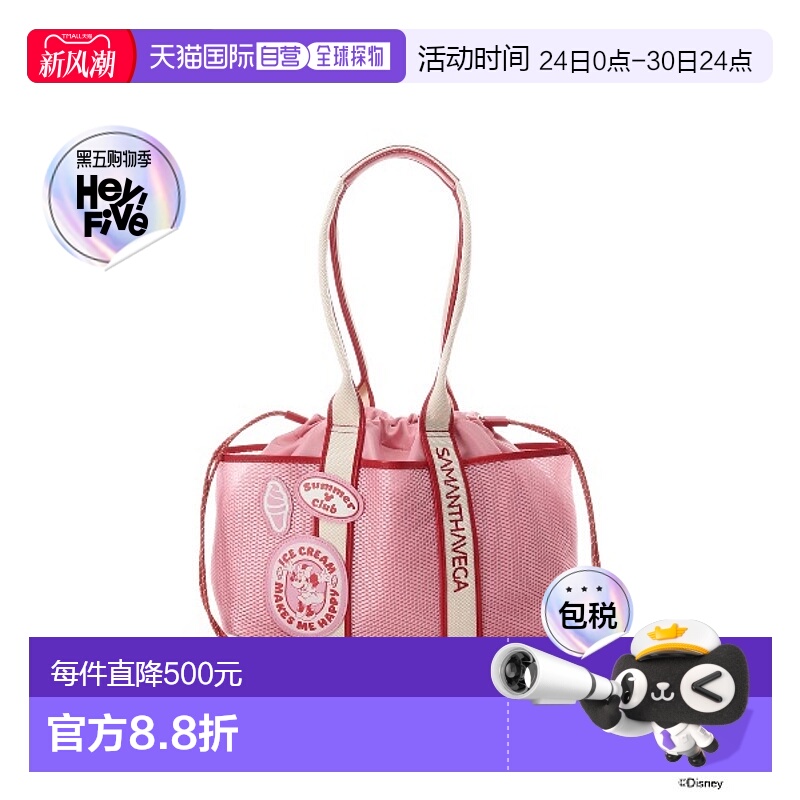 1h可退 日本直邮Samantha Vega 米妮图案大容量托特包 0007251019