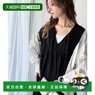 1h可退 日本直邮Classical Elf 女士前后两穿设计绉感花边连衣裙