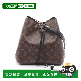 日本直邮中古LV路易威登女包A级95新neo noe水桶包涂层/防水帆布