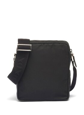 潮奢 Prada 普拉达 男士 標誌牌拉鍊單肩包 2VH112VXOP2DMH