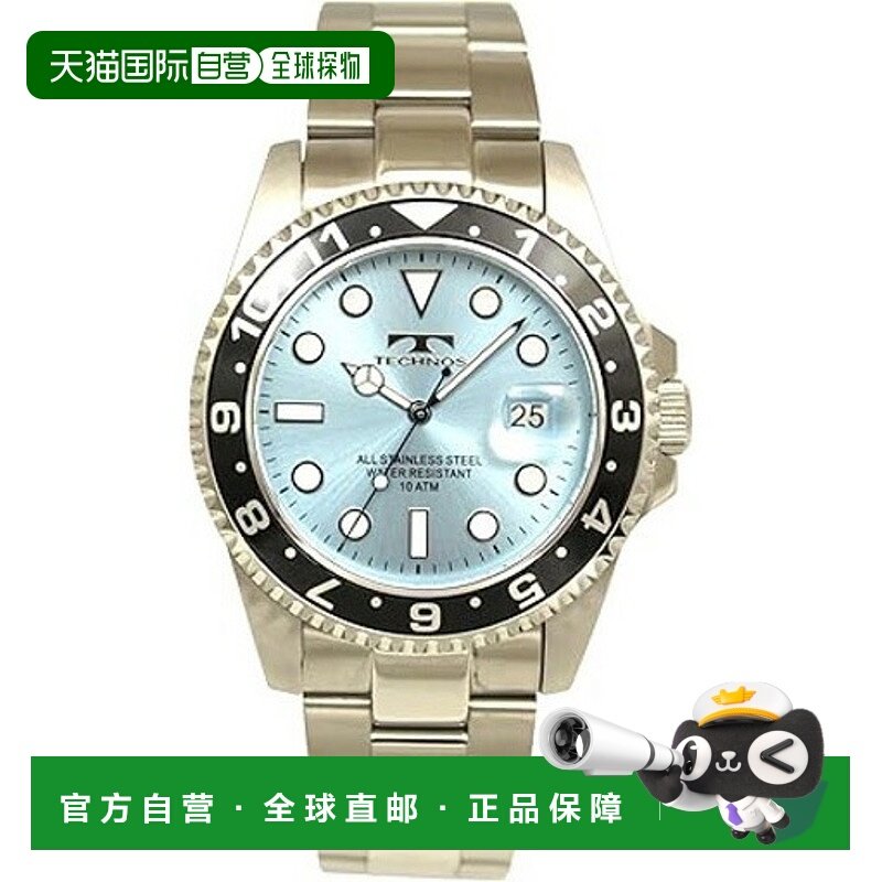 日本直邮TSM419BI TECHNOS 男士手表