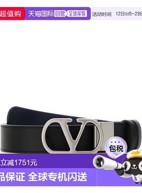 香港直邮VALENTINO 男士腰带 8Y2T0SQ3UPCM77 SS2026 黑色 BELT H