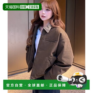 1h可退 日本直邮RAY CASSIN 女装 中绵短款仿皮夹克 RCN1061107A0