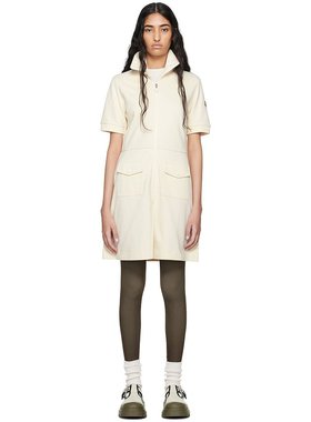 Moncler 盟可睐 女士 灰白色 Polo 连衣裙 J20938I0000889ALE