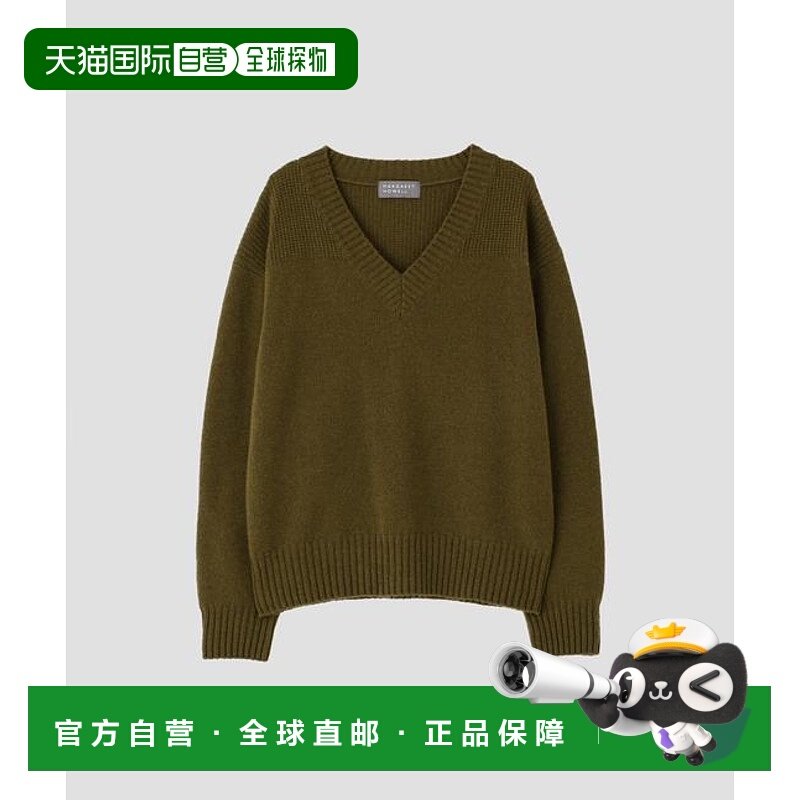 1h可退 日本直邮MARGARET HOWELL 优质羊毛羊绒针织衫女装山羊绒