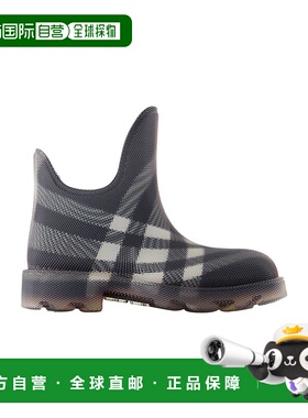 自营Lf Marsh 低帮踝靴 - Burberry - 橡胶 - 黑色 - 黑色 美国奥