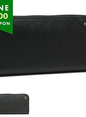 日本直邮PRADA 长钱包钱包 Saffiano 男士 2ML317 QME QHH 単色