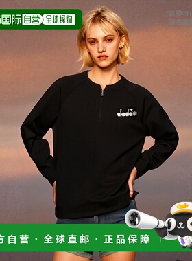 韩国直邮diadora 女士女装T恤D2322PRL38BLK迪亚多纳