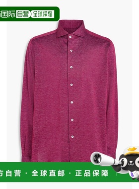 香港直邮Canali 康钠丽 男士 混杂棉针织衬衫 GN02685LX56902