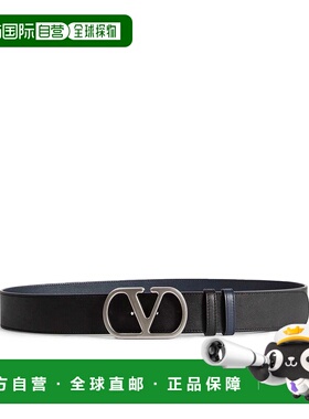 香港直邮VALENTINO 男士腰带 8Y2T0SQ4UPCM77 SS2026 黑色 BELT H