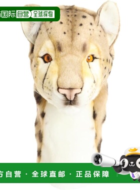 【日本直邮】Hansa汉莎 DRIVER高尔夫球杆头套 棕460cc毛绒猎豹BH