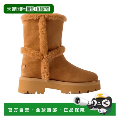 香港直邮AQUAZZURA 女士高跟鞋 TEDFLAB0STGCOG SS2026 棕色厚底
