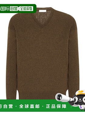 香港直邮THE ROW 男士针织毛衣 SS2025 830Y363BRO男装 绿色
