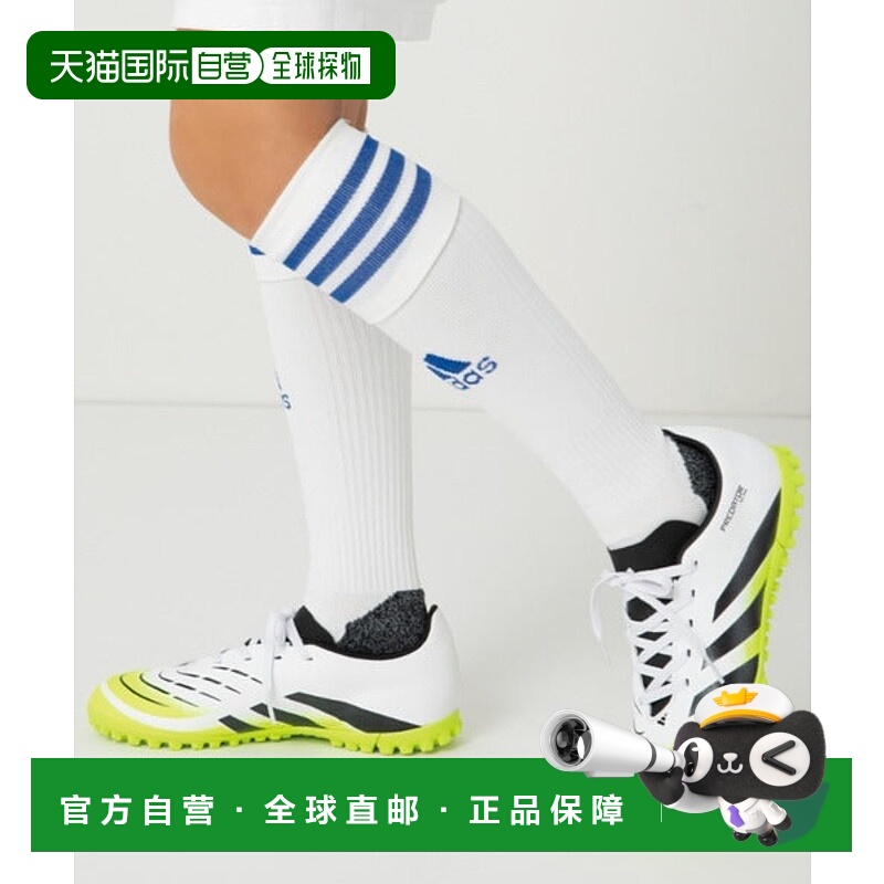 日本直邮adidas PREDATOR CLUB TF J 儿童运动鞋[95039380] 白色/