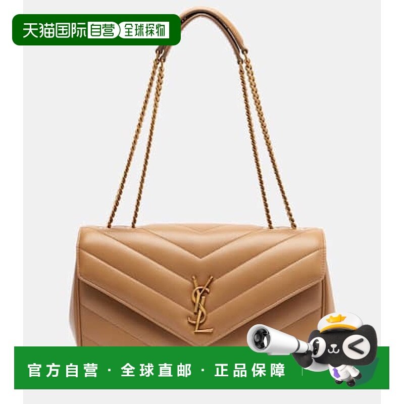 1h可退 香港直邮Saint Laurent 圣罗兰 女士 Loulou 中号皮革肩包,箱包皮具/热销女包/男包,通用款女包,淘宝优惠券,粉丝福利购,淘宝优惠卷
