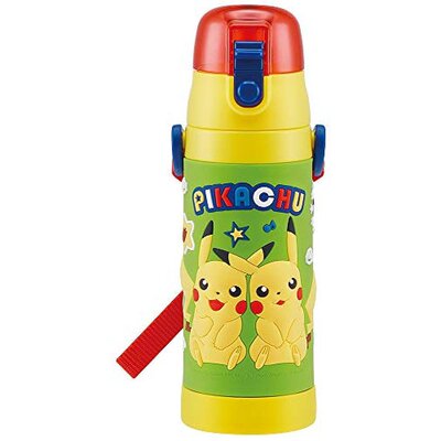 日本Skater斯凯达 水壶 儿童用 3D 480ml 皮卡丘21 SDPV5－A