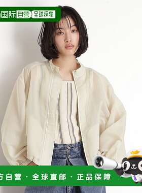 1h可退 日本直邮THE SHOP TK 女士透视立领外套  04042013202501
